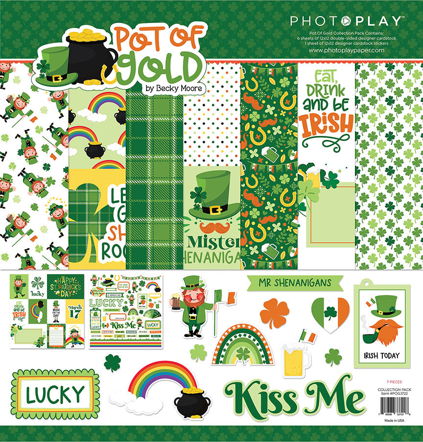 Pot Of Gold 12x12 Paper Kit