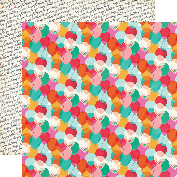 Echo Park Birthday Party Time 12x12 Paper Collection
