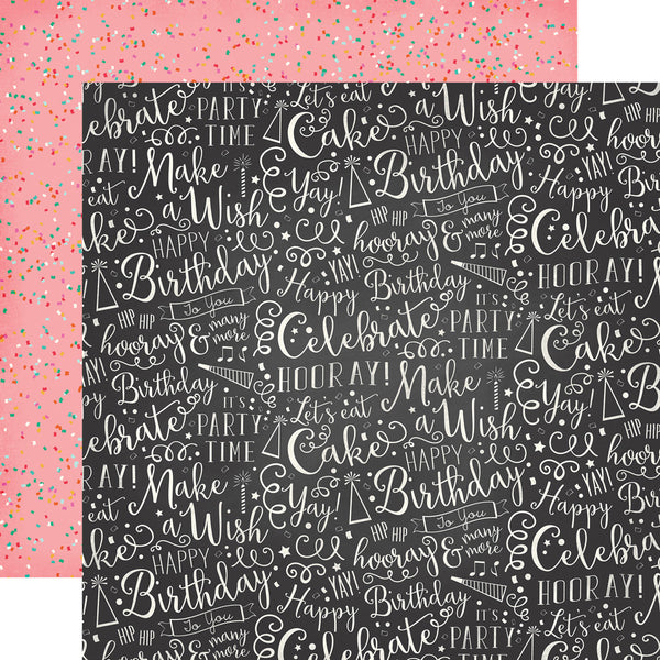 Echo Park Birthday Party Time 12x12 Paper Collection