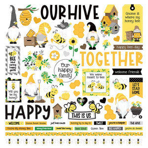 Sweet As Honey 12x12 Sticker Sheet