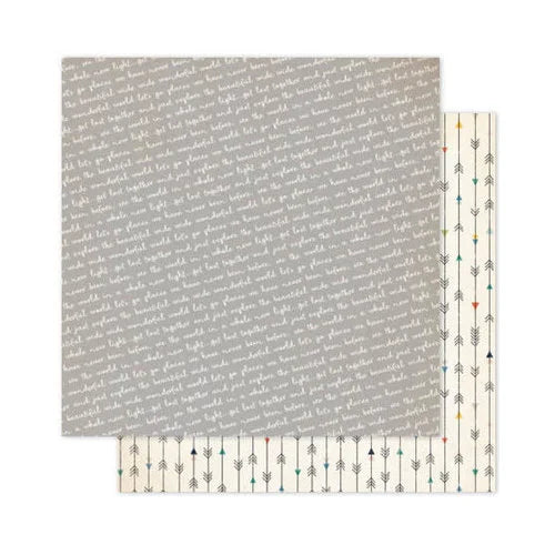 Pink Paislee Atlas 12x12 Paper Collection