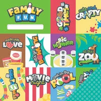Imaginisce Family Fun 12x12 Paper Collection