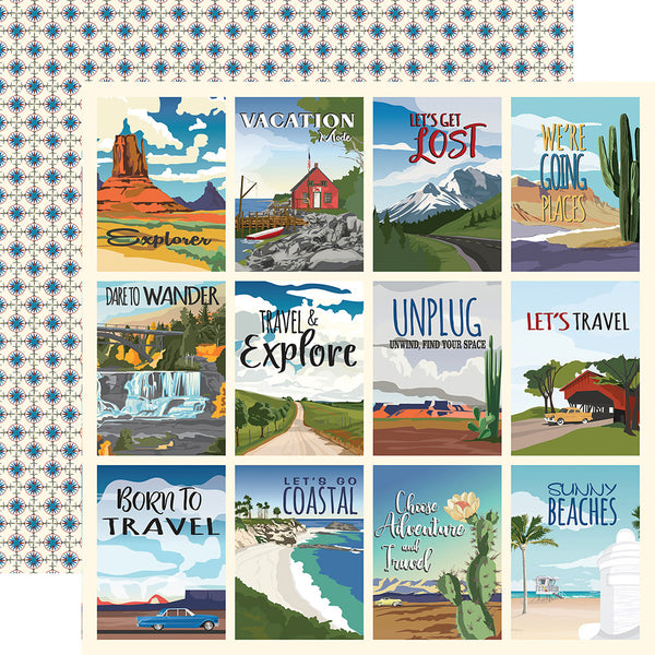 Carta Bella Road Trip 12x12 Paper Collection