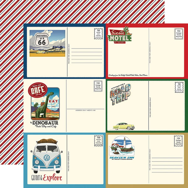 Carta Bella Road Trip 12x12 Paper Collection