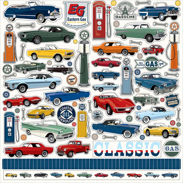 Carta Bella Cars 12x12 Collection Kit