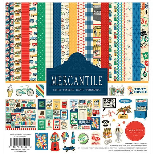 Carta Bella Mercantile 12x12 Collection Kit