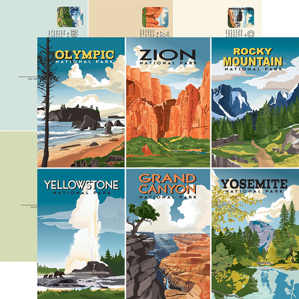 Carta Bella National Parks 12x12 Paper Collection