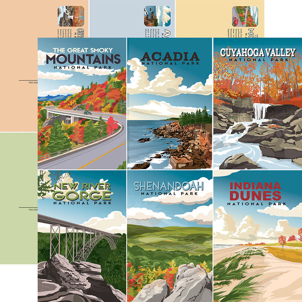 Carta Bella National Parks 12x12 Paper Collection