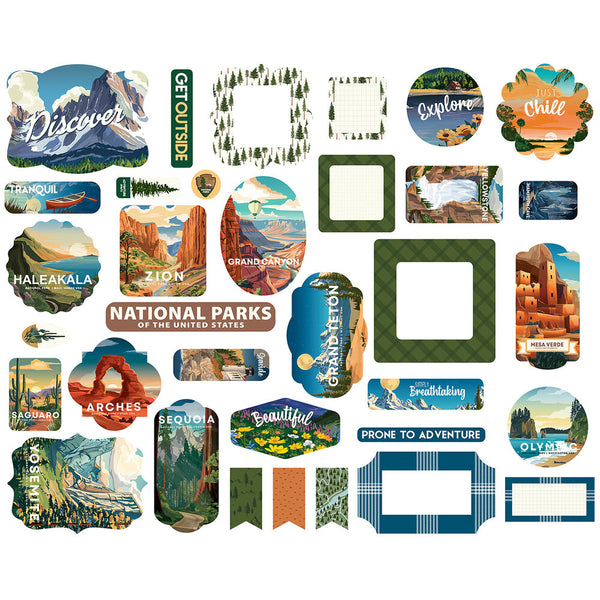 Carta Bella National Parks No. 2 Ephemera