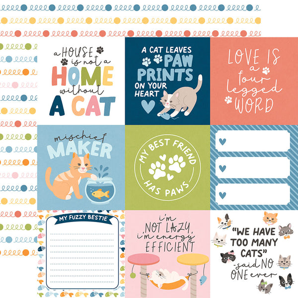 Echo Park Cat Lover 12x12 Paper Collection