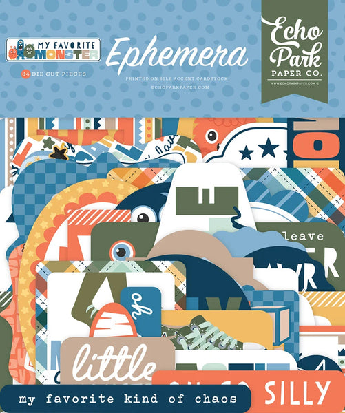 Echo Park My Favorite Monster Mega Bundle Kit