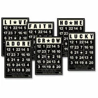 Jenni Bowlin Studio Bingo Card Collection