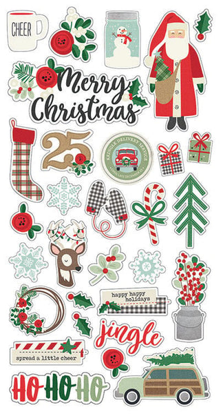 Simple Stories Merry & Bright  Christmas Album Class Kit