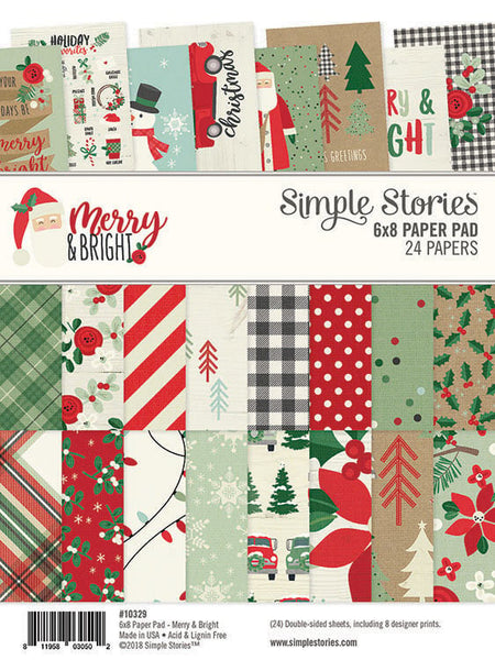 Simple Stories Merry & Bright  Christmas Album Class Kit