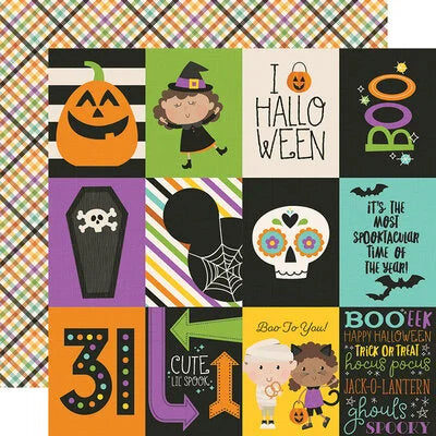 Simple Stories Say Cheese Halloween 12x12 Paper Collection