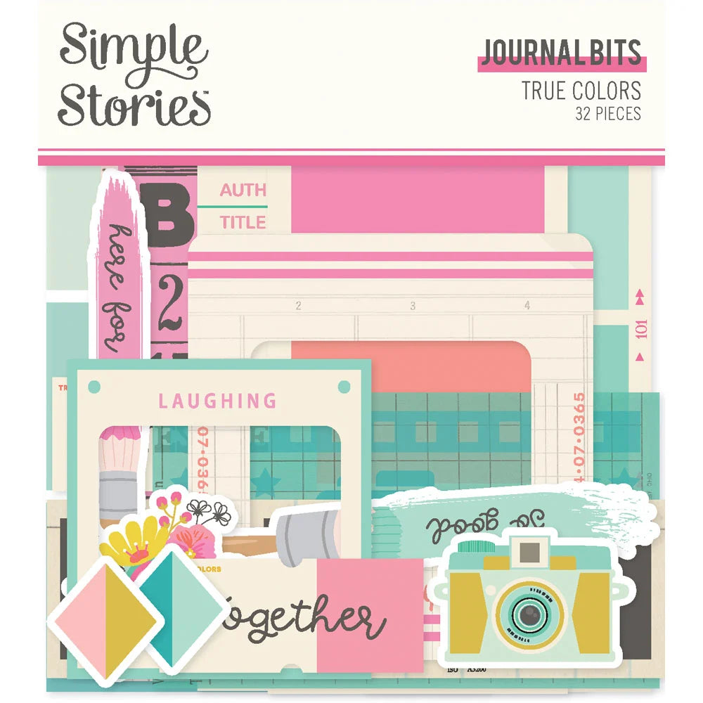 True Colors Journal Bits Ephemera