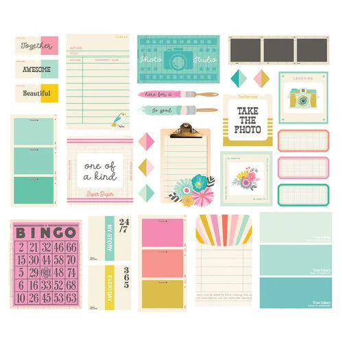 True Colors Journal Bits Ephemera