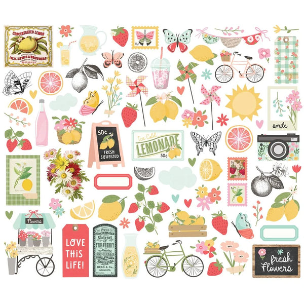 Simple Stories Pink Lemonade Ephemera