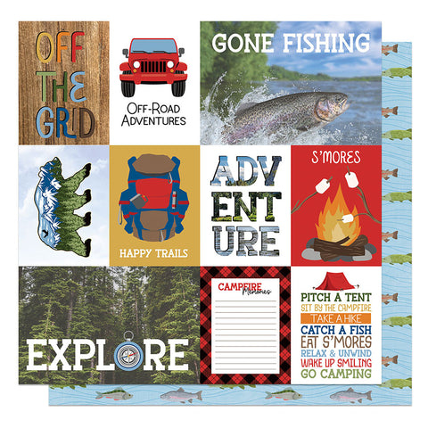 The Great Outdoors 12x12 Pattern Paper