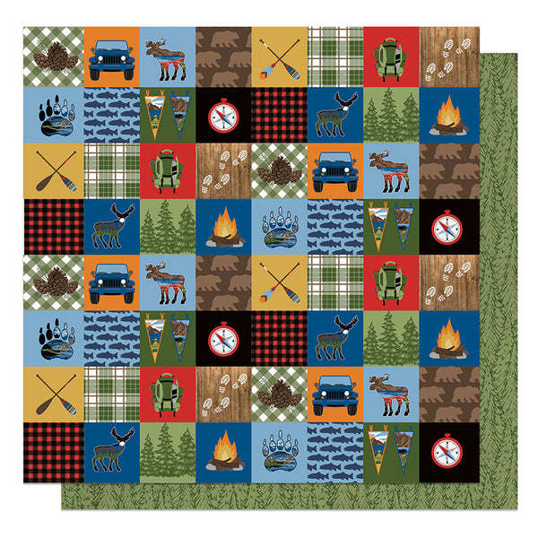 The Great Outdoors 12x12 Pattern Paper