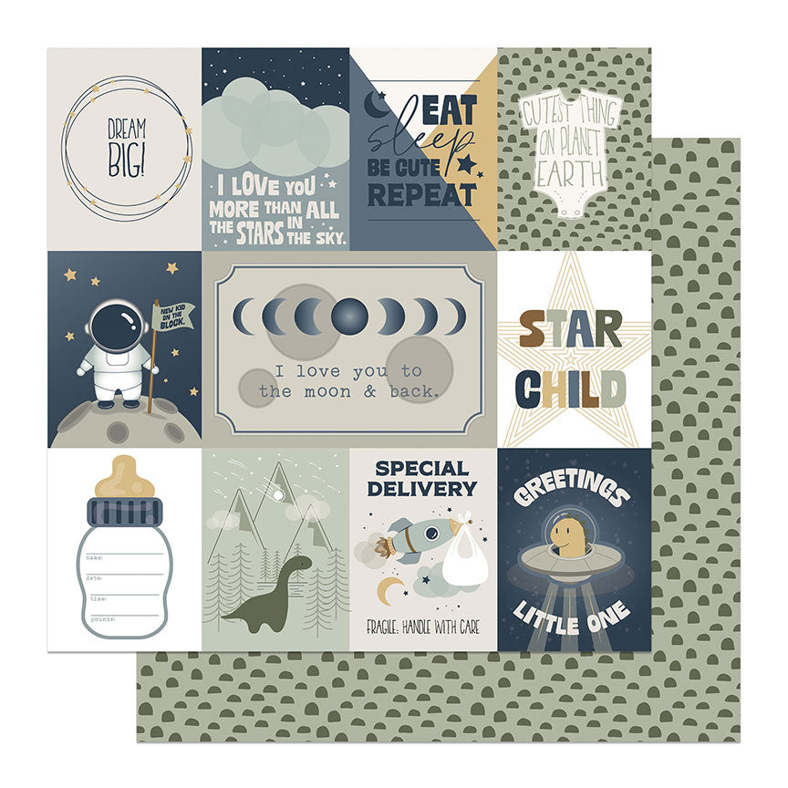 To The Moon And Back Designer Papers