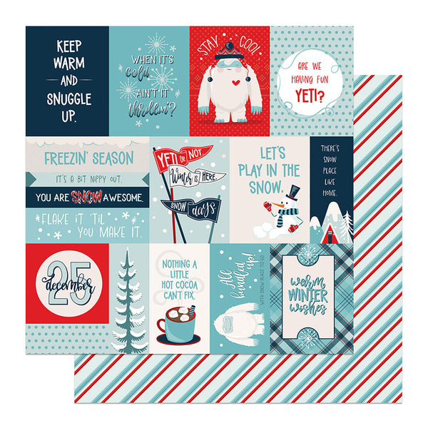 Yeti For Winter Paper Collection