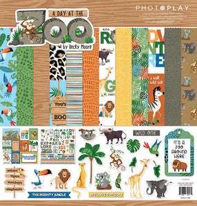 A Day At The Zoo Paper Kit