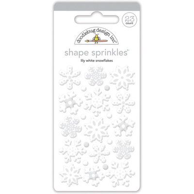 Doodlebug Shape Sprinkles Epoxy Stickers