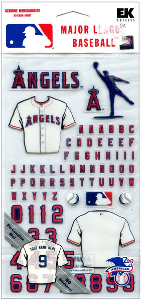 MLB Uniform Personalize Sticker