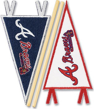 MLB Embroidered Pennants Stickers