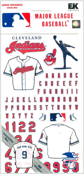 MLB Uniform Personalize Sticker