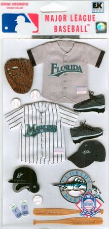 MLB 3D Uniform Sticker