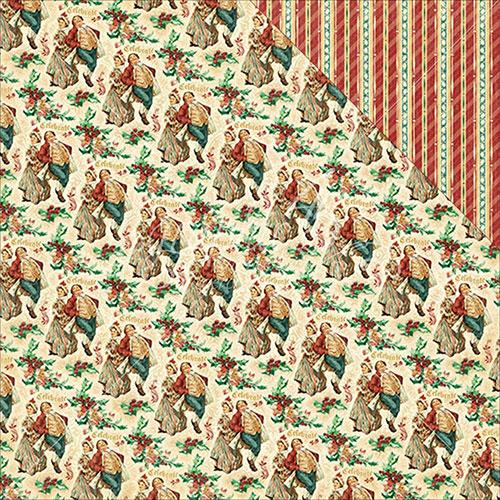 Graphic 45 Christmas Carol 12x12 Paper Collection