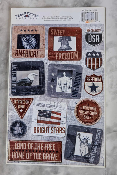 Karen Foster USA Sticker Collection