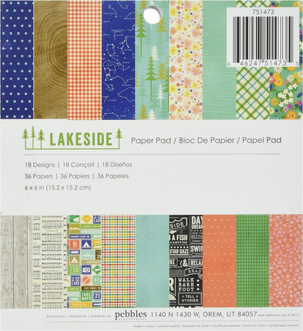 Lakeside 6x6 Paper Pad