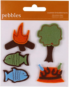 Great Outdoors Felt Embellishments