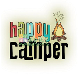 Happy Camper Clear Stamp Collection