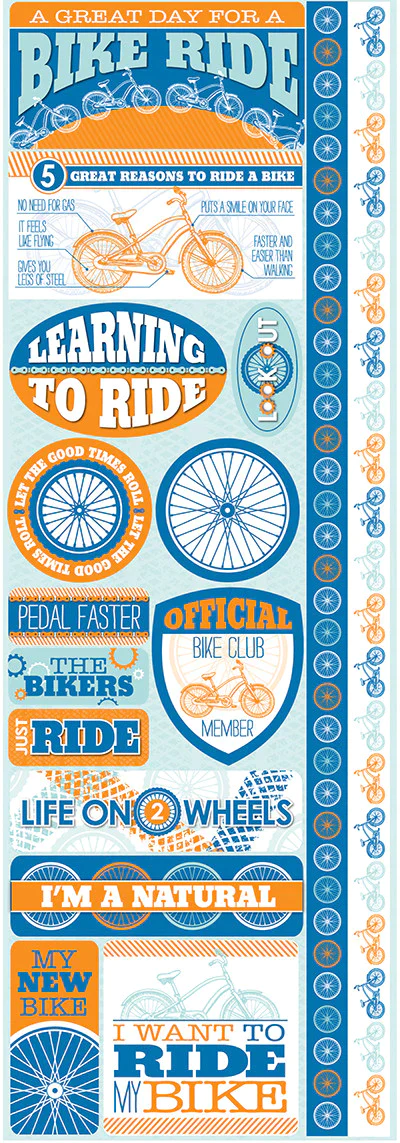 Biking Stickers