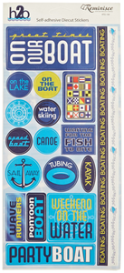 H2O Boating Stickers