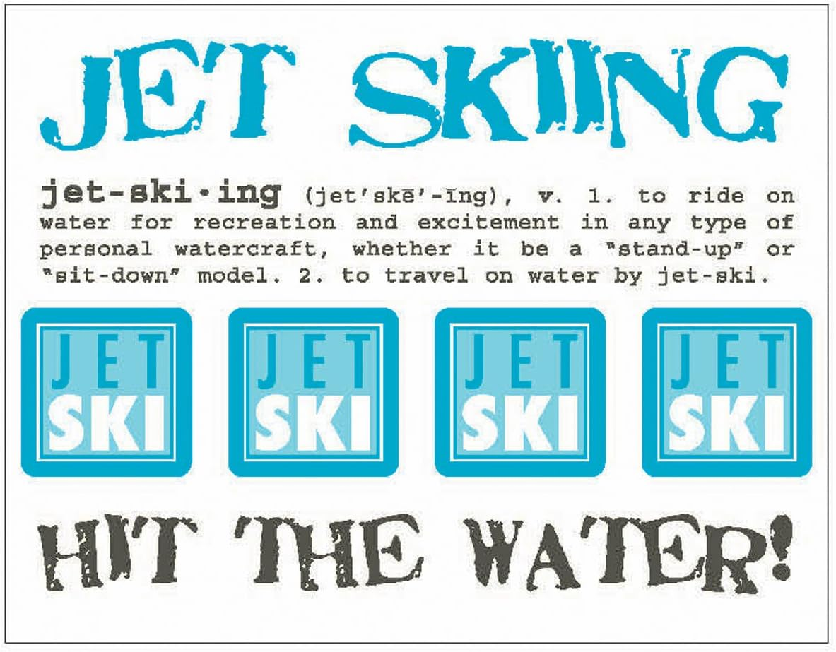 Say It With Water Sports Sticker Collection