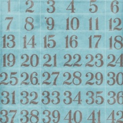 Cut 'N Paste Numbers Paper