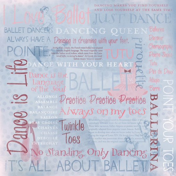 Ballet Paper Collection