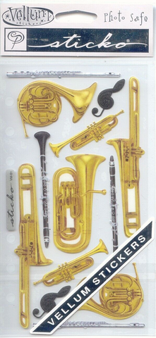 Instruments Sticker Collection