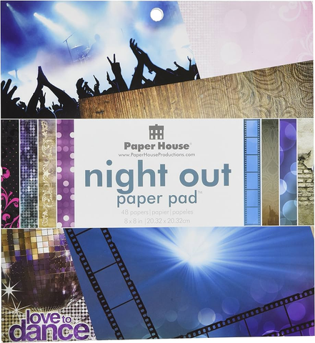Night Out 8x8 Paper Pad