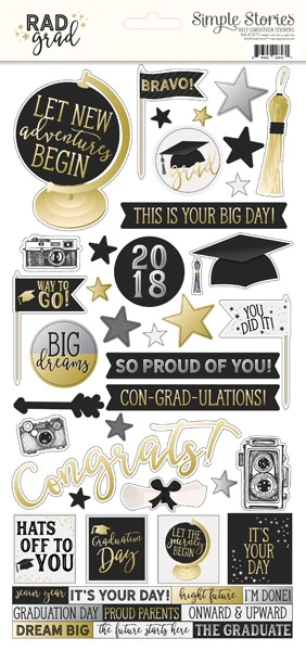 Rad Grad Stickers