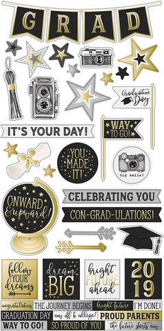 Con-GRAD-ulations! Stickers