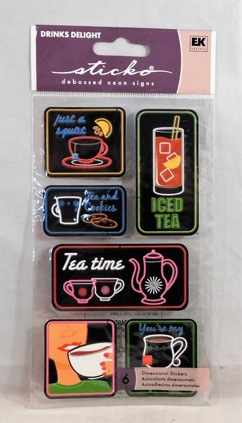 Drinks Delight Tea Sticker Collection