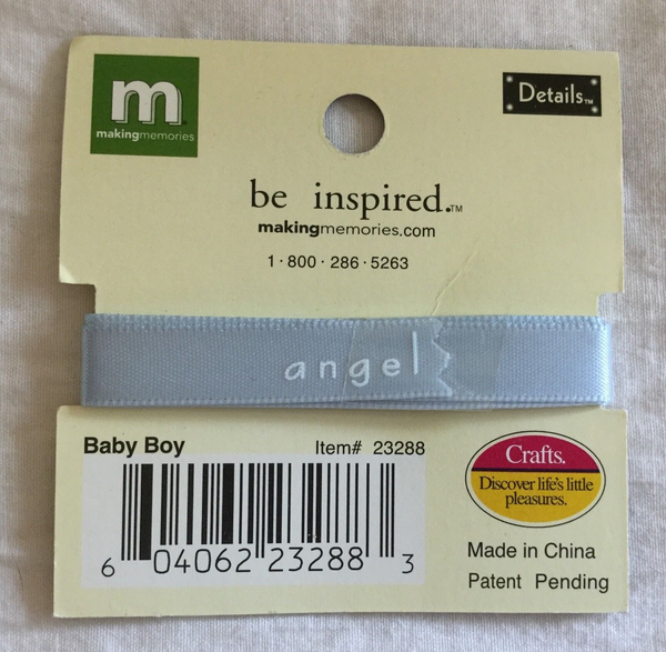 Ribbon Words Baby Boy Collection