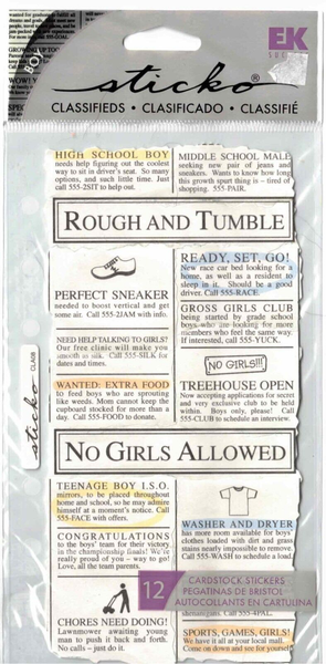 Sticko Classifieds Stickers