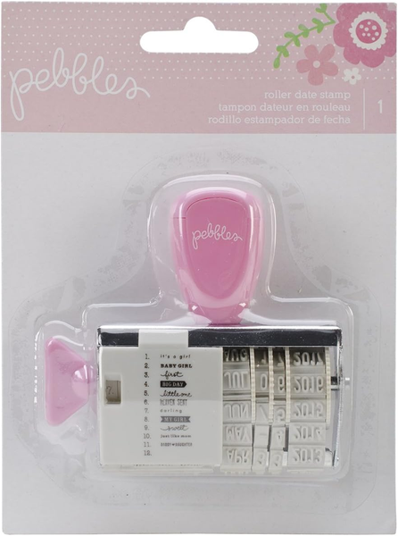 Baby Girl Phrases Roller Date Stamp